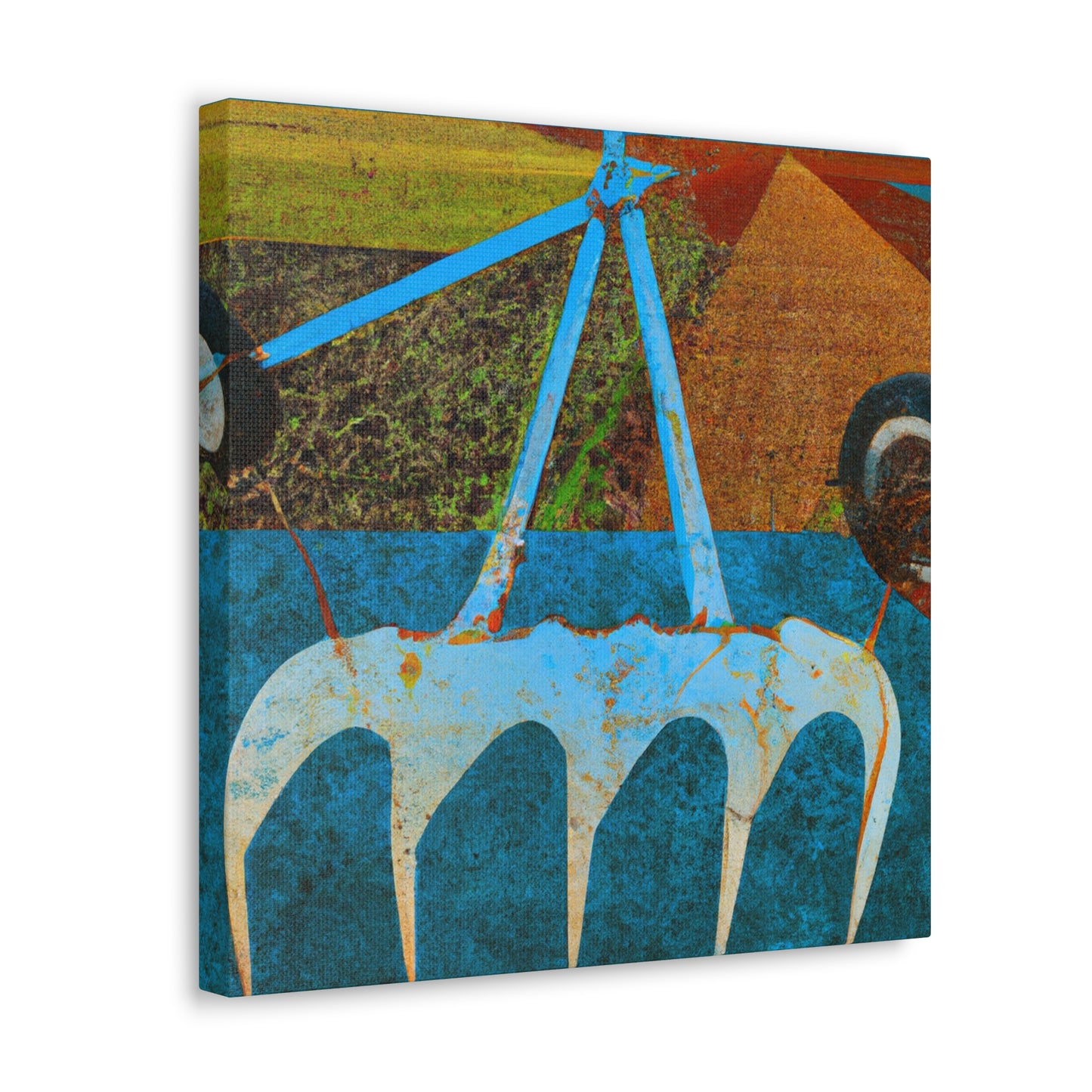 "Disc Harrow Dreamscape" - Canvas