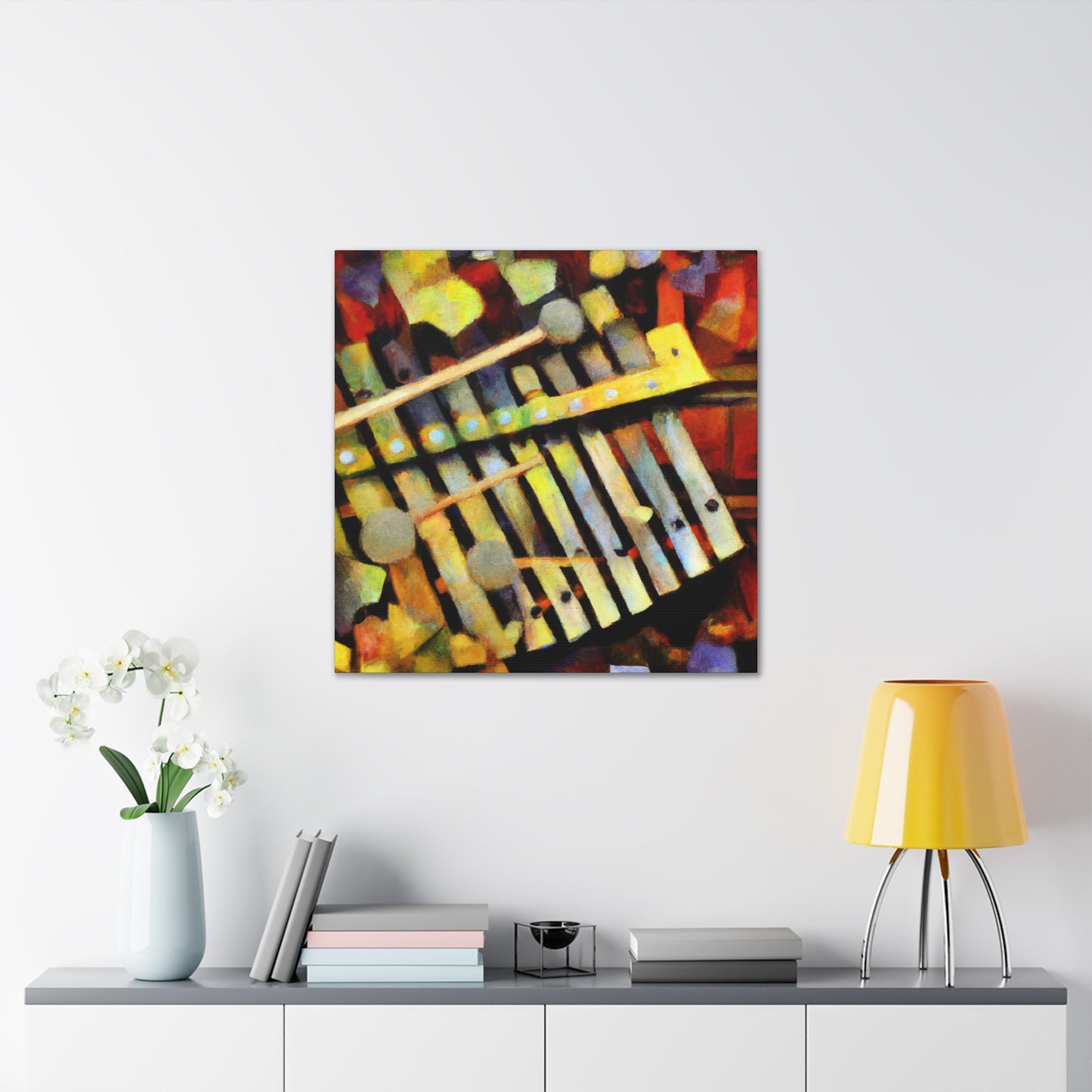 Xylophone in Impressionism - Canvas