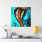 "Cobra King Adorned" - Canvas