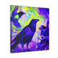 "Crow in Dreamland" - Canvas