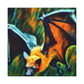 Mystic Indian Flying Fox - Canvas