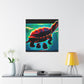 "Turtle of Art Deco" - Canvas