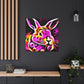 "Rabbit In Bloom Garden" - Canvas