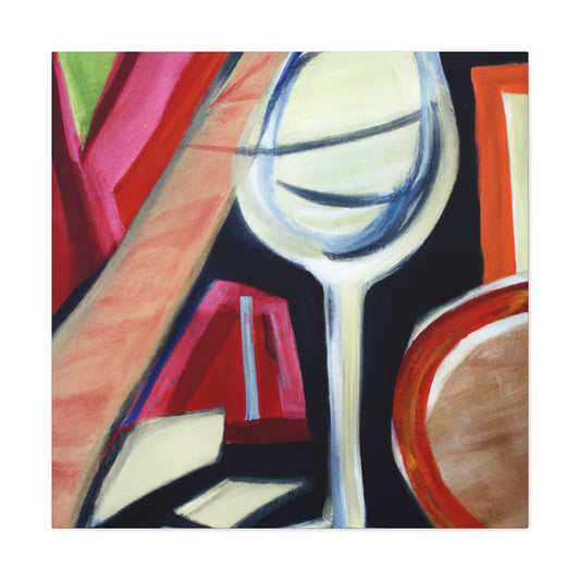 "Glow of the Wineglass" - Canvas