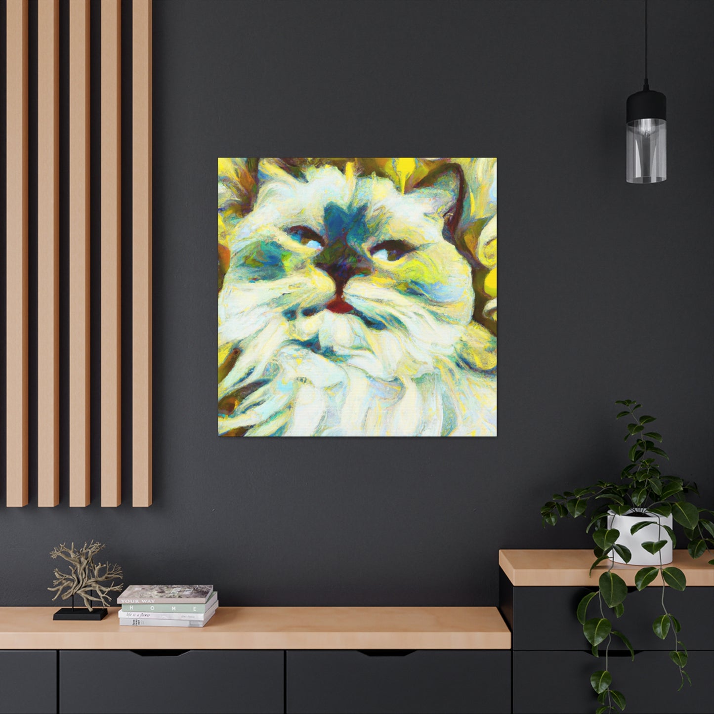 "Ragdoll in Impressionism" - Canvas