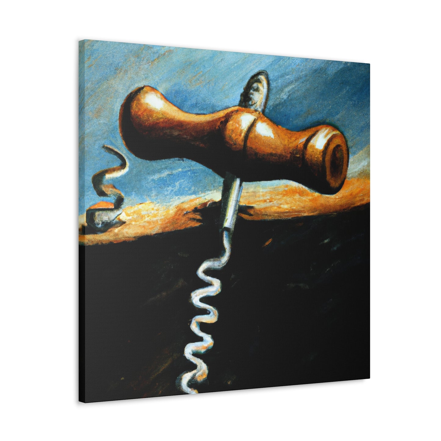 "Corkscrew in Realism" - Canvas