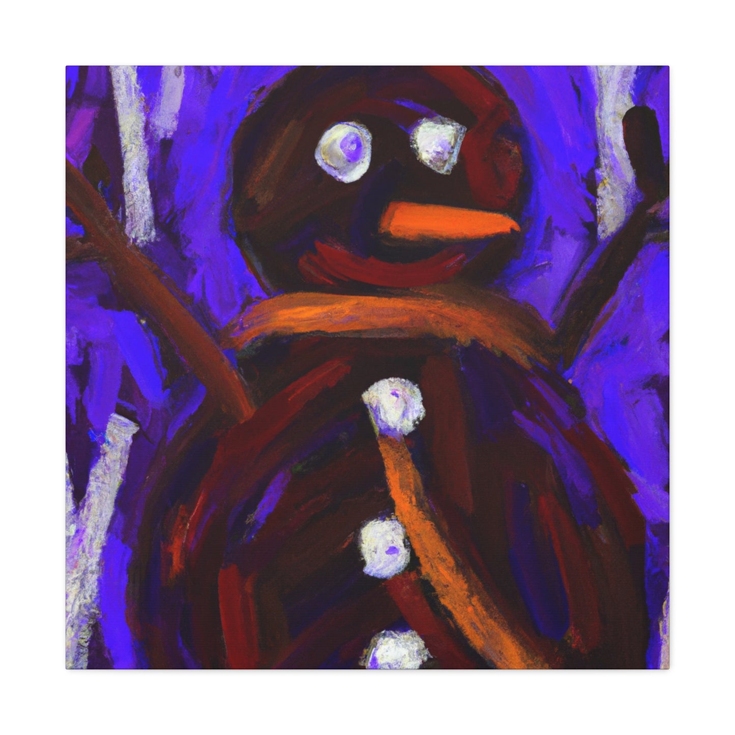 Frosty the Snowman. - Canvas