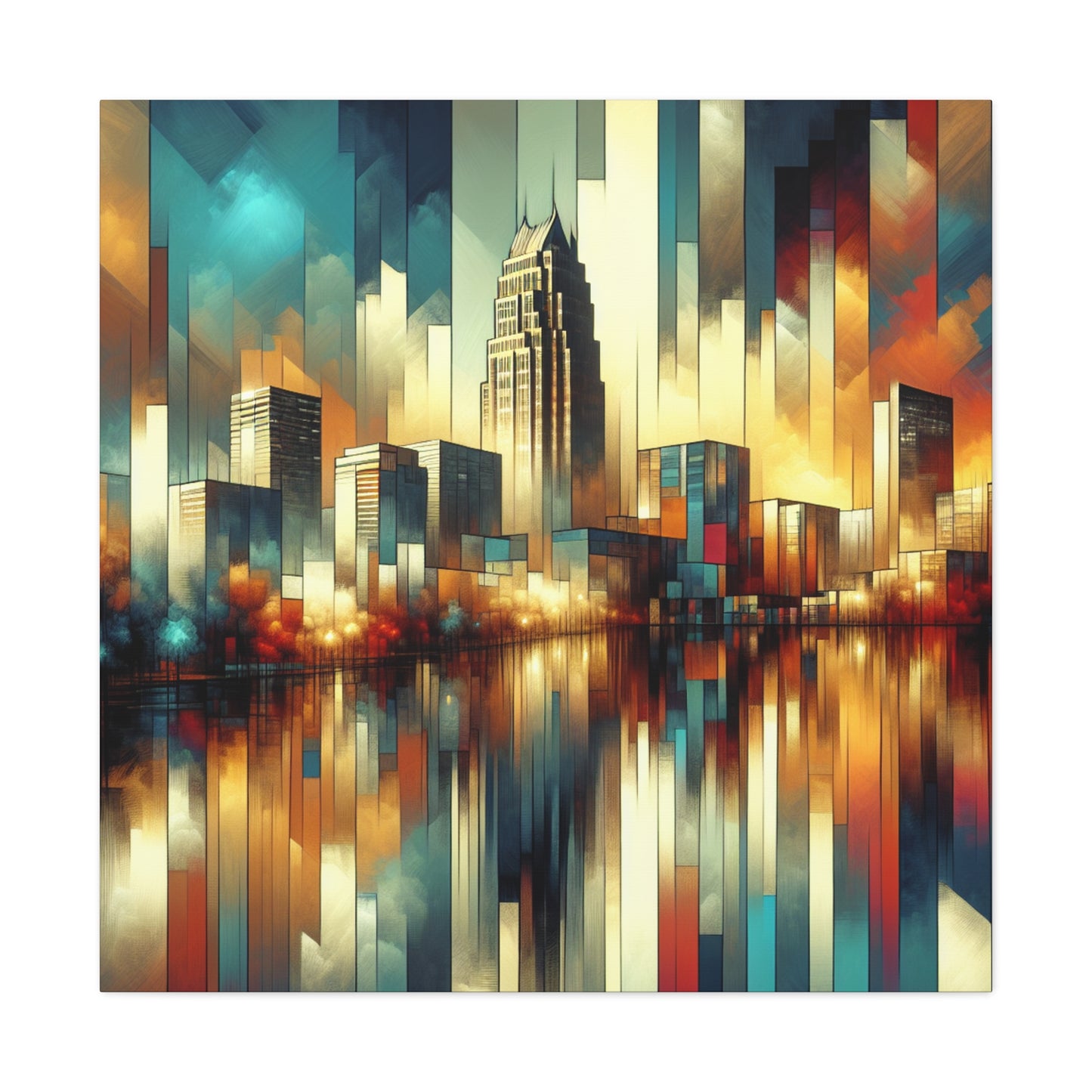 Raleigh Tapestry of Colors - Canvas