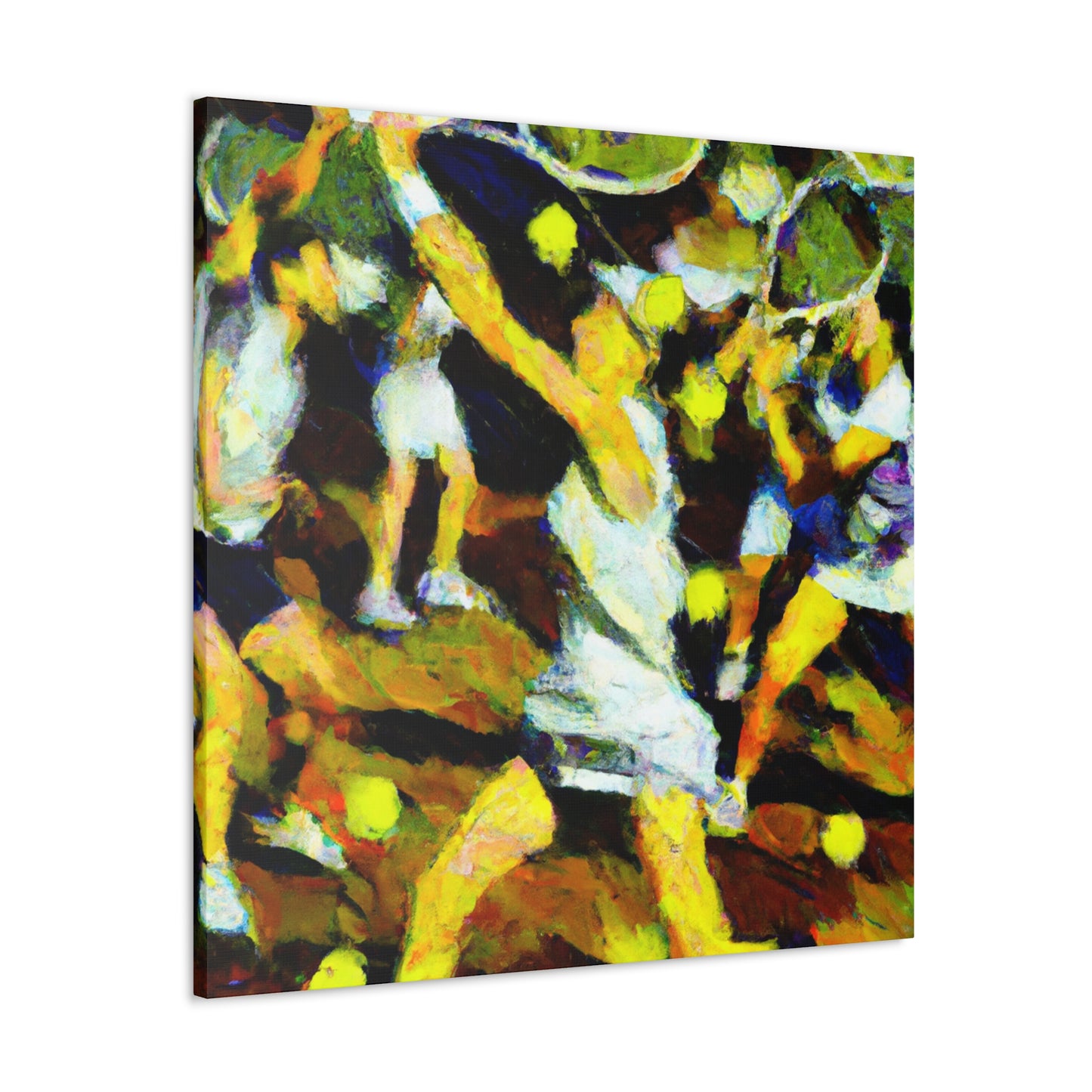 Tennis in Impressionism - Canvas