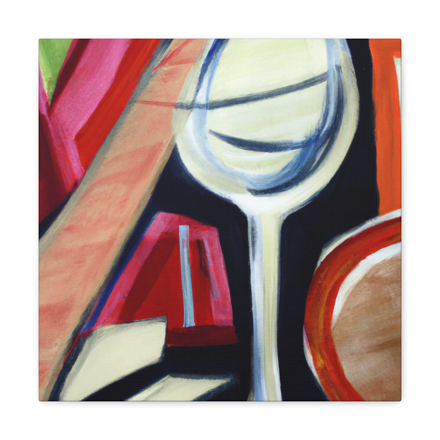 "Glow of the Wineglass" - Canvas