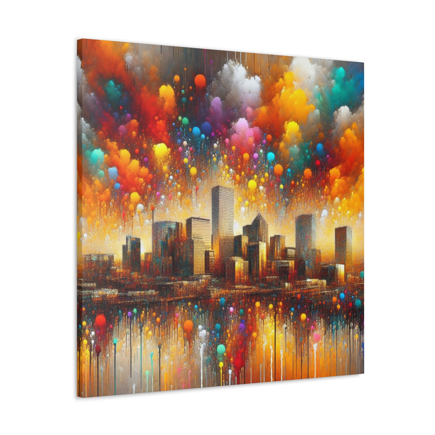 "Enigmatic Denver Dreams" - Canvas