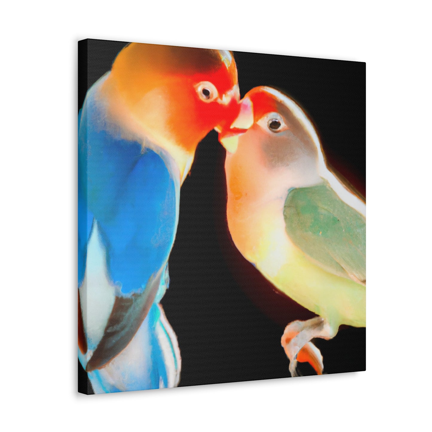 Lovebirds in Nirvana - Canvas