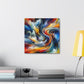 Whirling Cosmic Symphony - Canvas