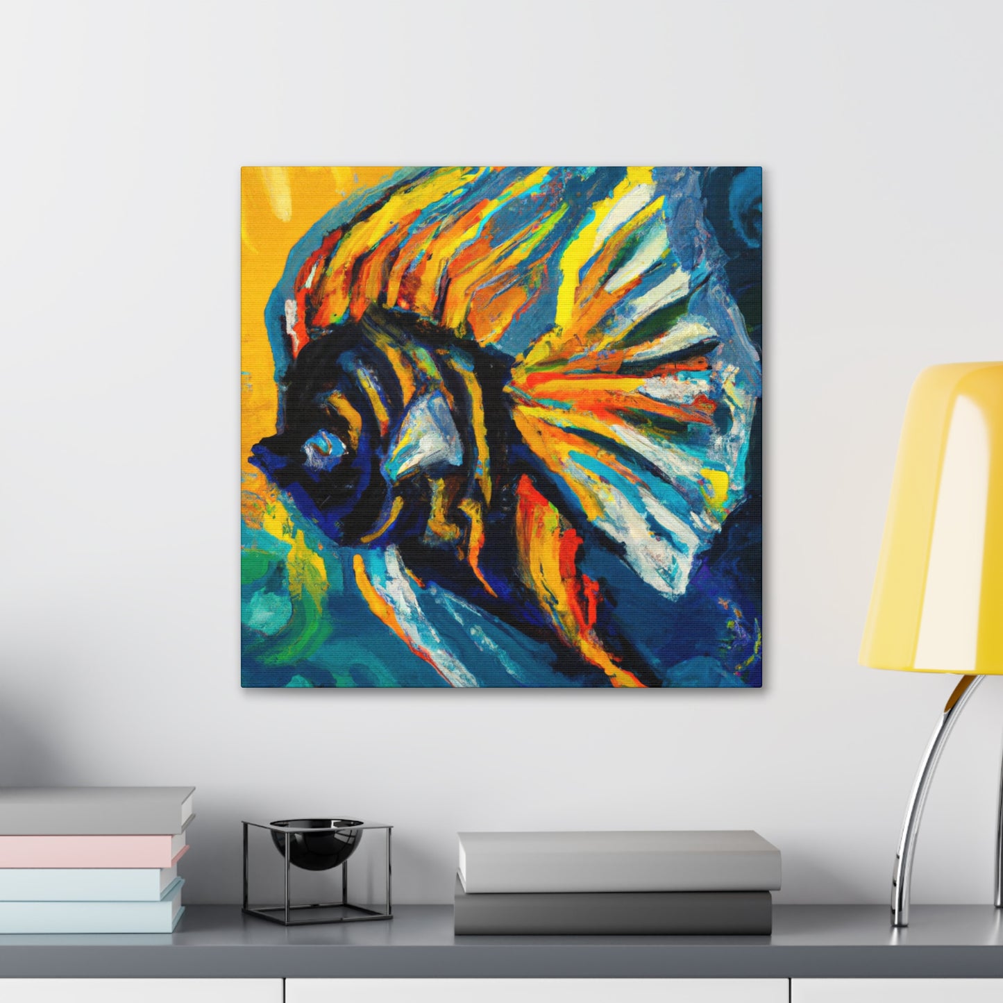 Angelfish of Impressionism - Canvas