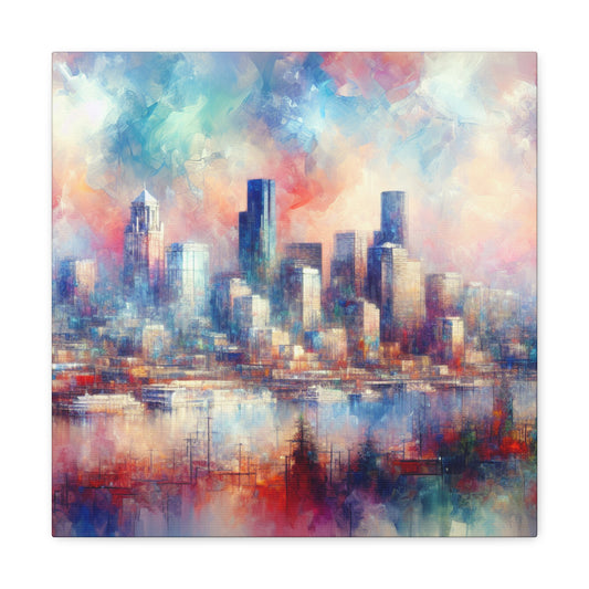 Emerald City Vibrations - Canvas