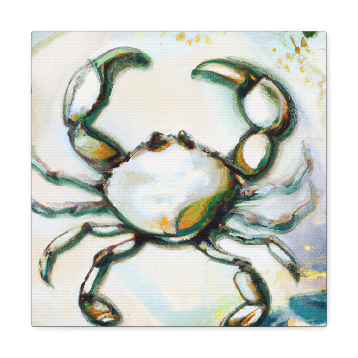 "Crab in the Moonlight" - Canvas