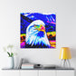 "Majestic Flying Eagle" - Canvas