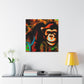 Chimp's Whimsical Adventure - Canvas