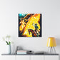 Gold Mines Glittering - Canvas