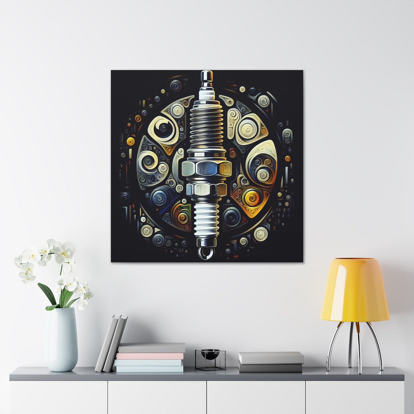 Igniting Industrial Dreams - Canvas