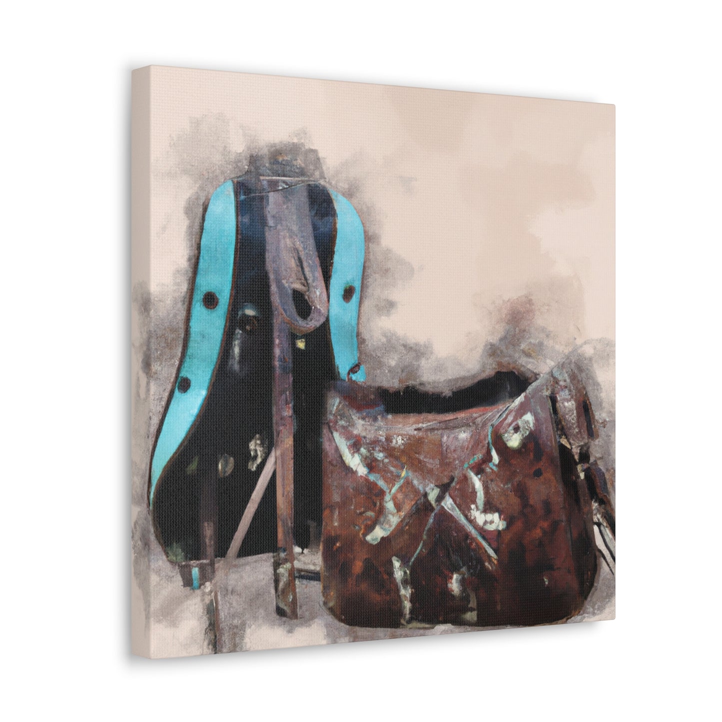 Saddle-Bag Symmetry - Canvas