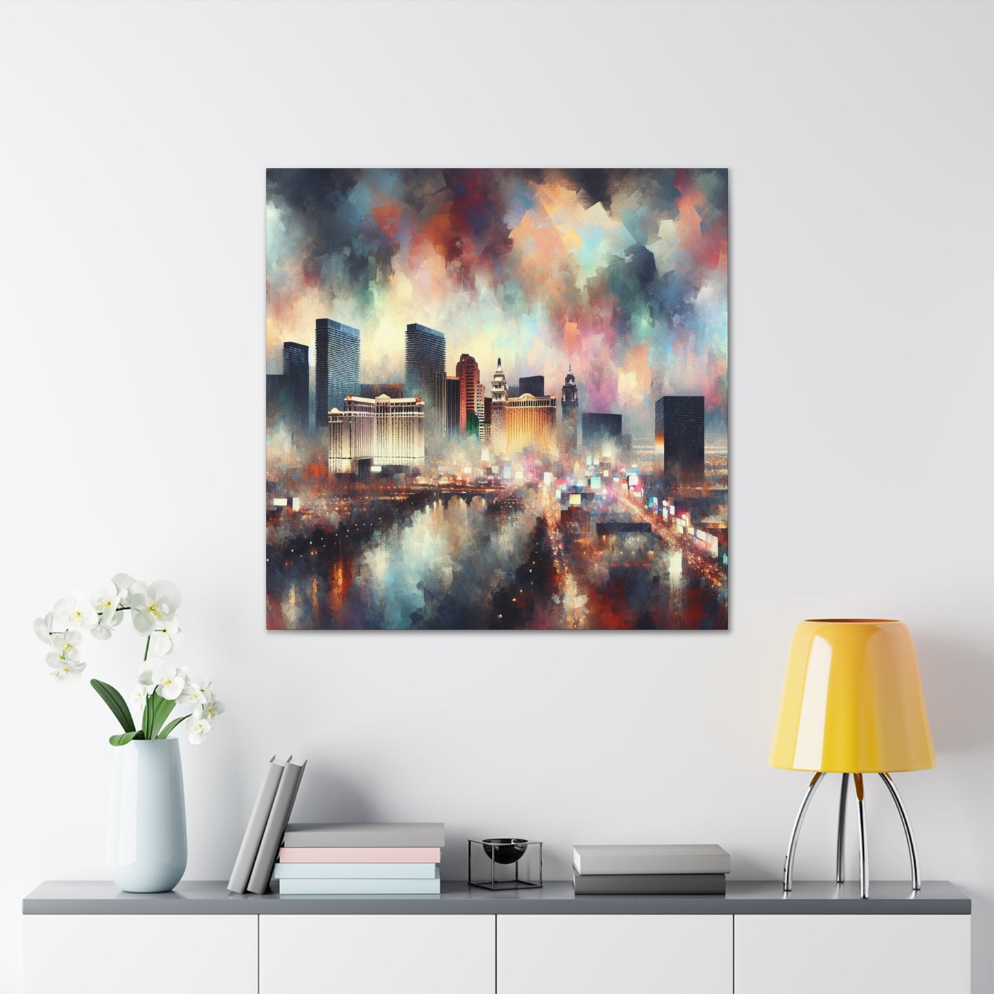 Vegas Mirage Hues - Canvas