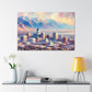 "Utah's Ethereal Cityscape" - Canvas