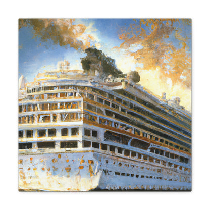 Cruise Sails Grandly - Canvas