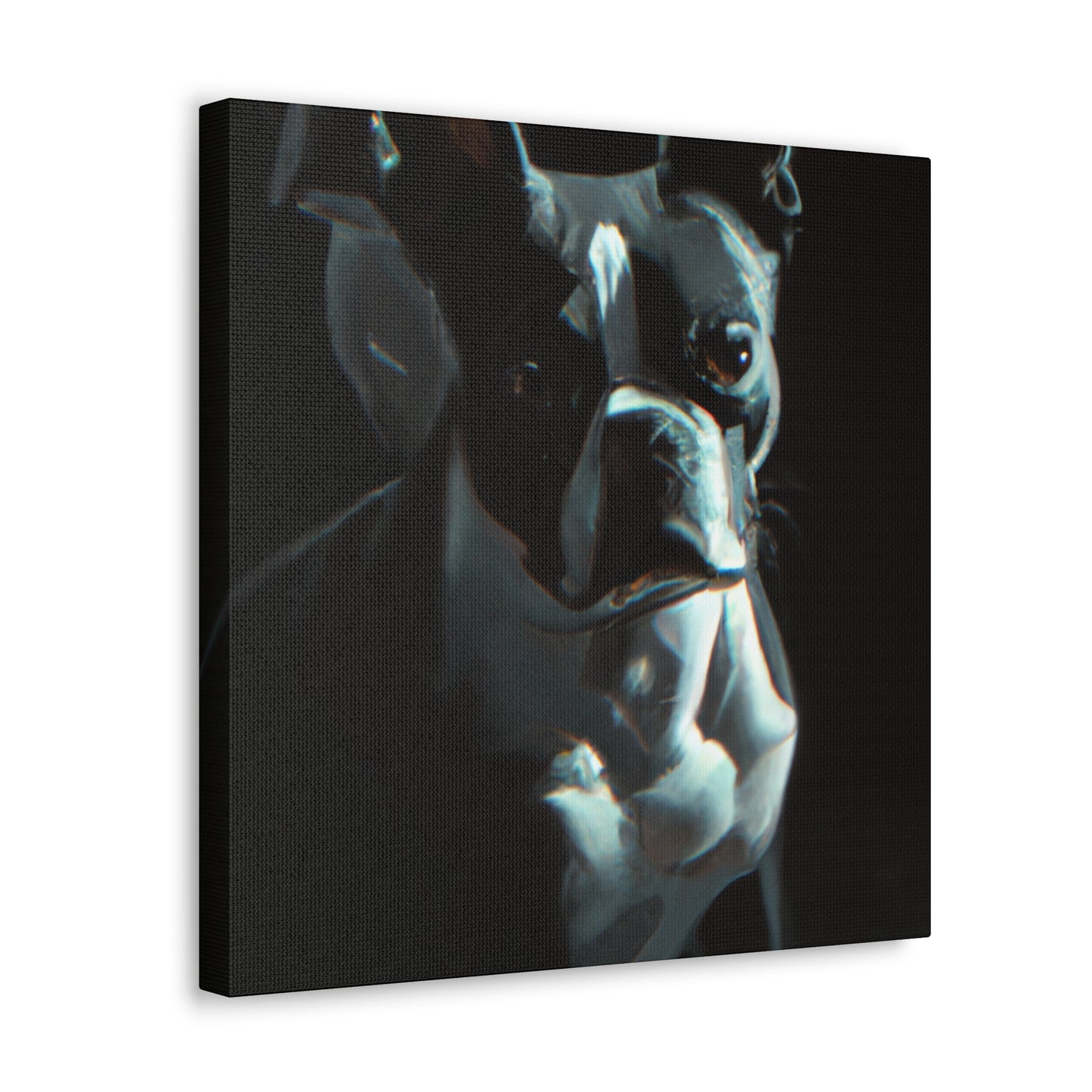 Boston Terrier Realism - Canvas