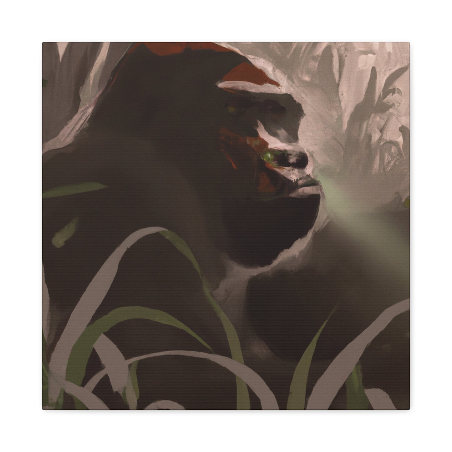 Gorilla in Deco Style - Canvas