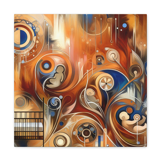 Whimsical Harmonious Abstractions - Canvas