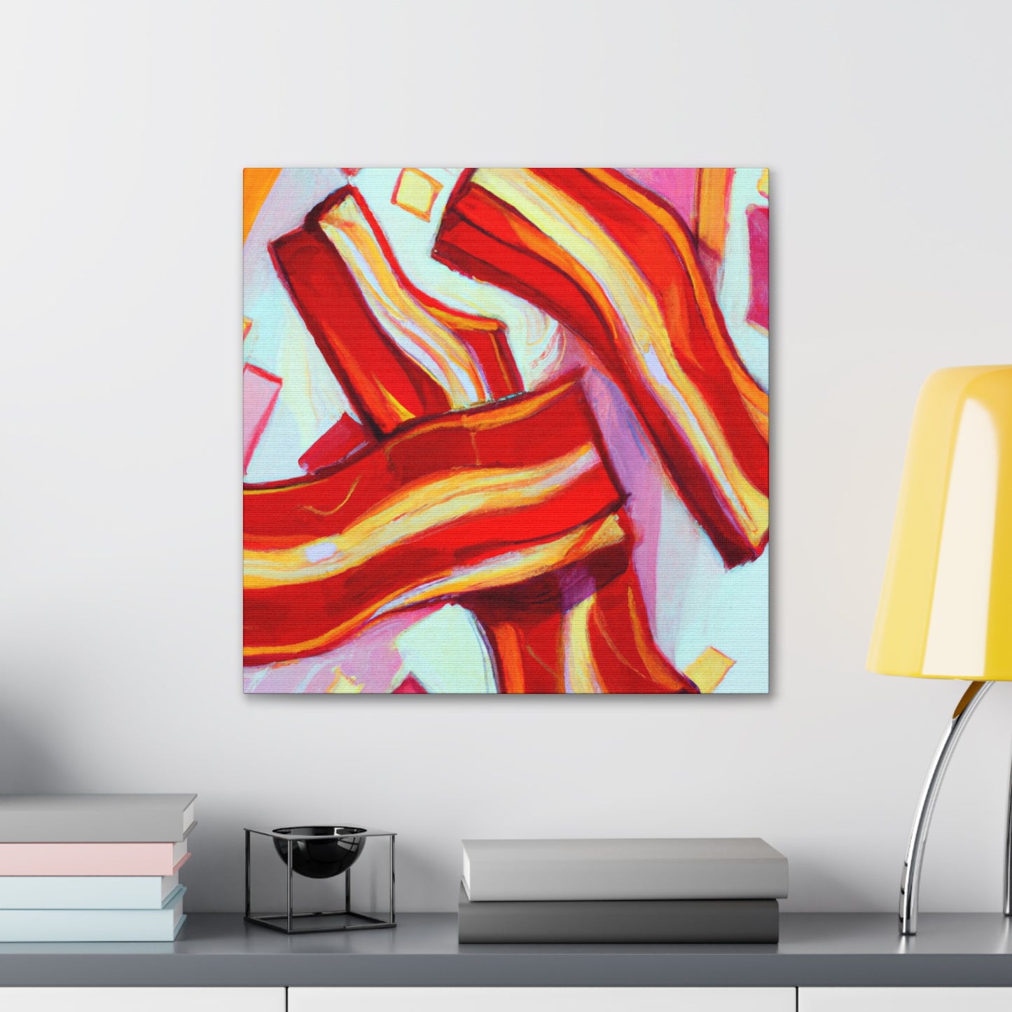 "Bacon Sizzles Forever" - Canvas