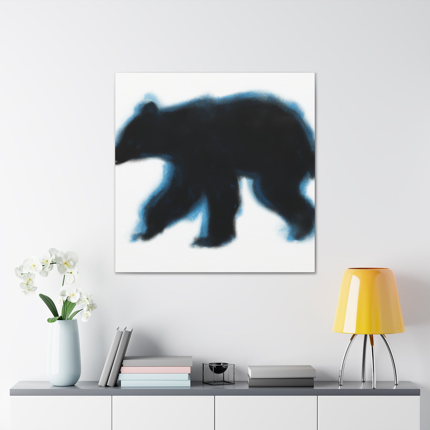 "The Asiatic Bear Roars" - Canvas