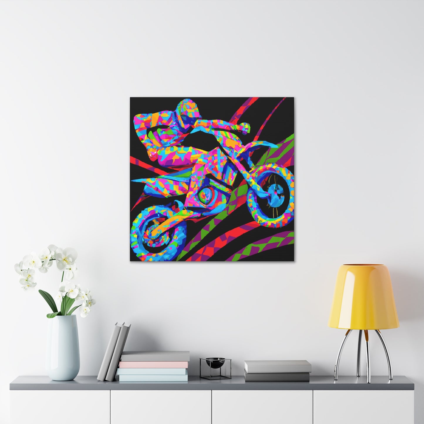 Motocross Roaring Twenties - Canvas