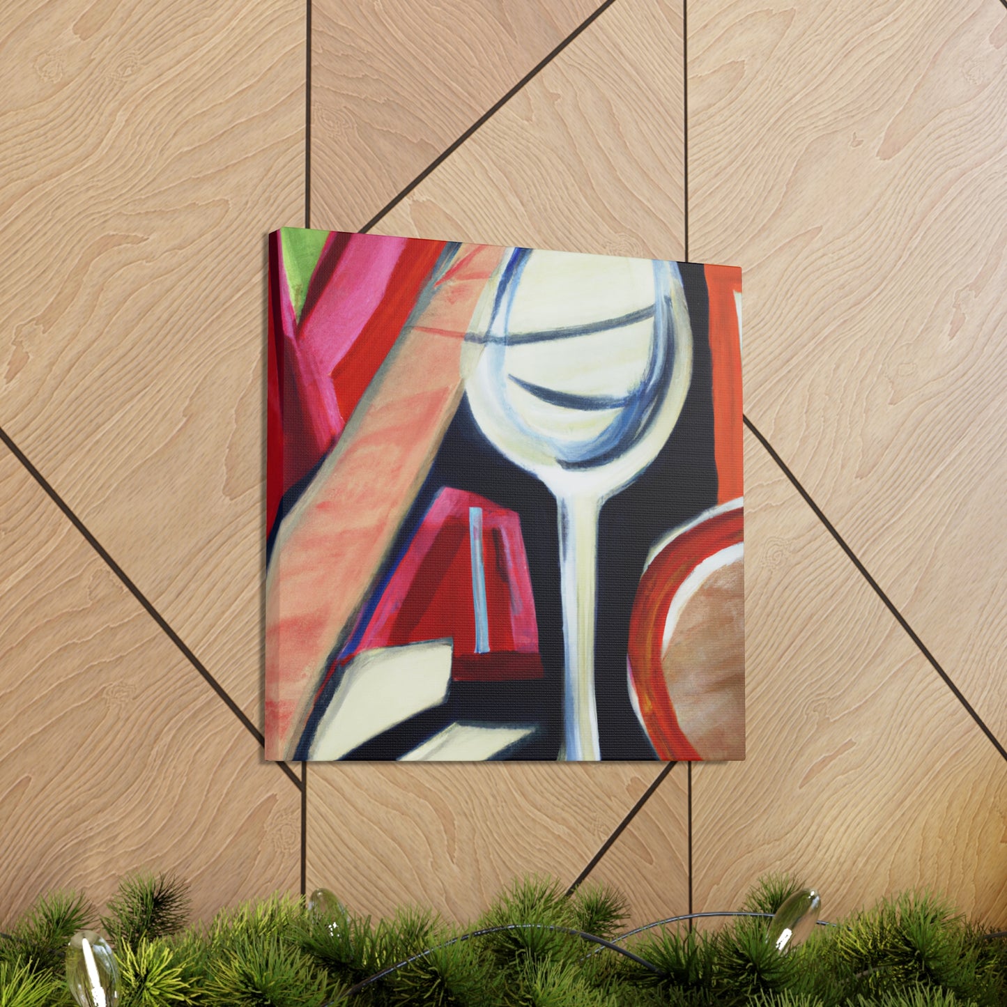 "Glow of the Wineglass" - Canvas