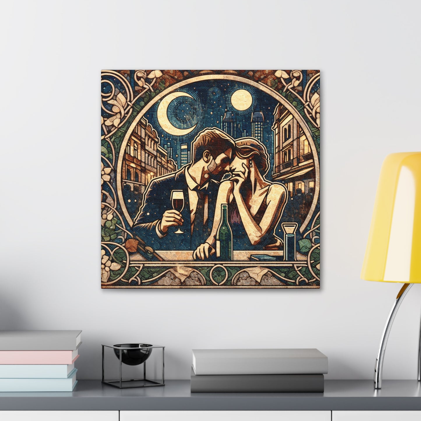 Ethereal Enchantment: Date Night - Canvas