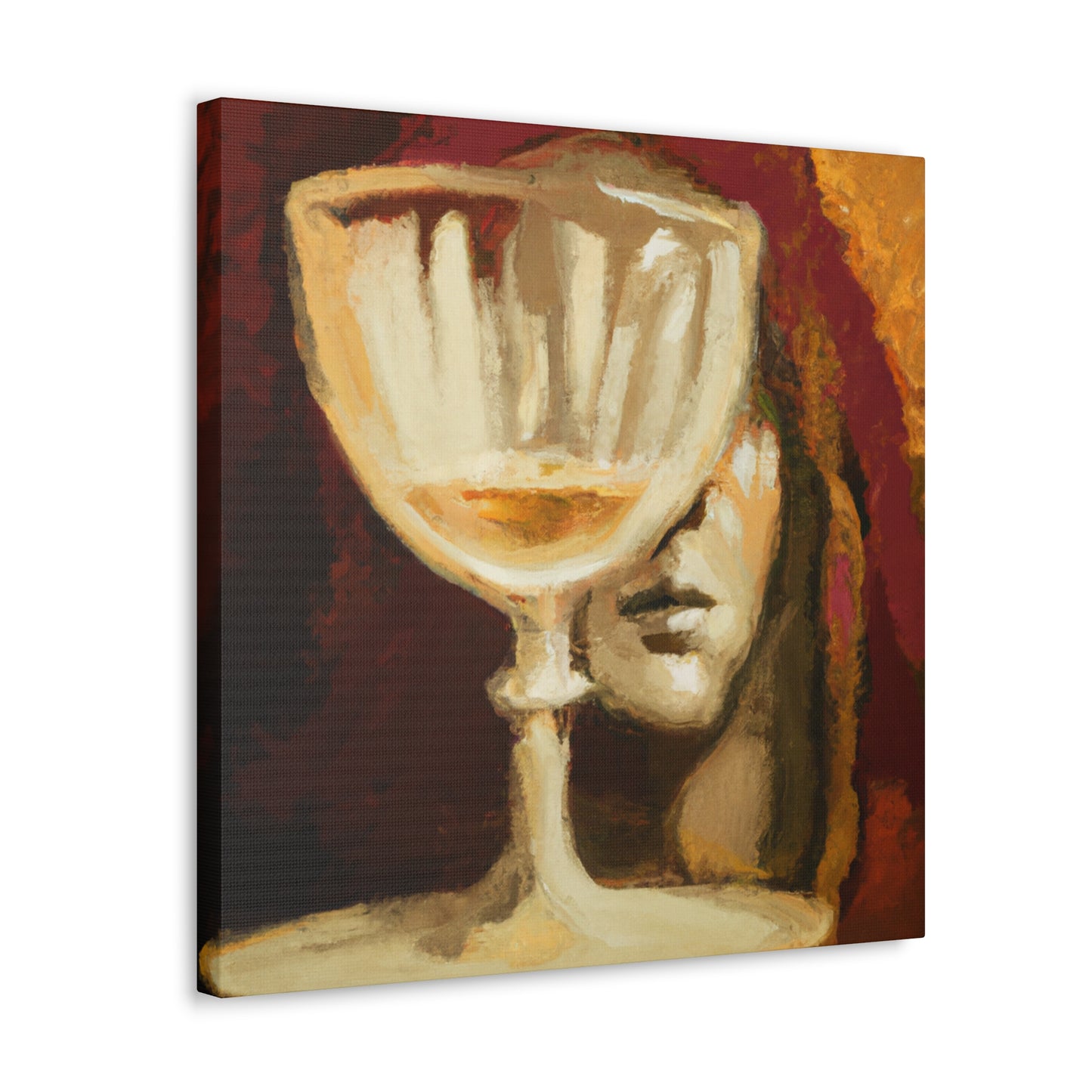 "Brimming Wine Chalice" - Canvas