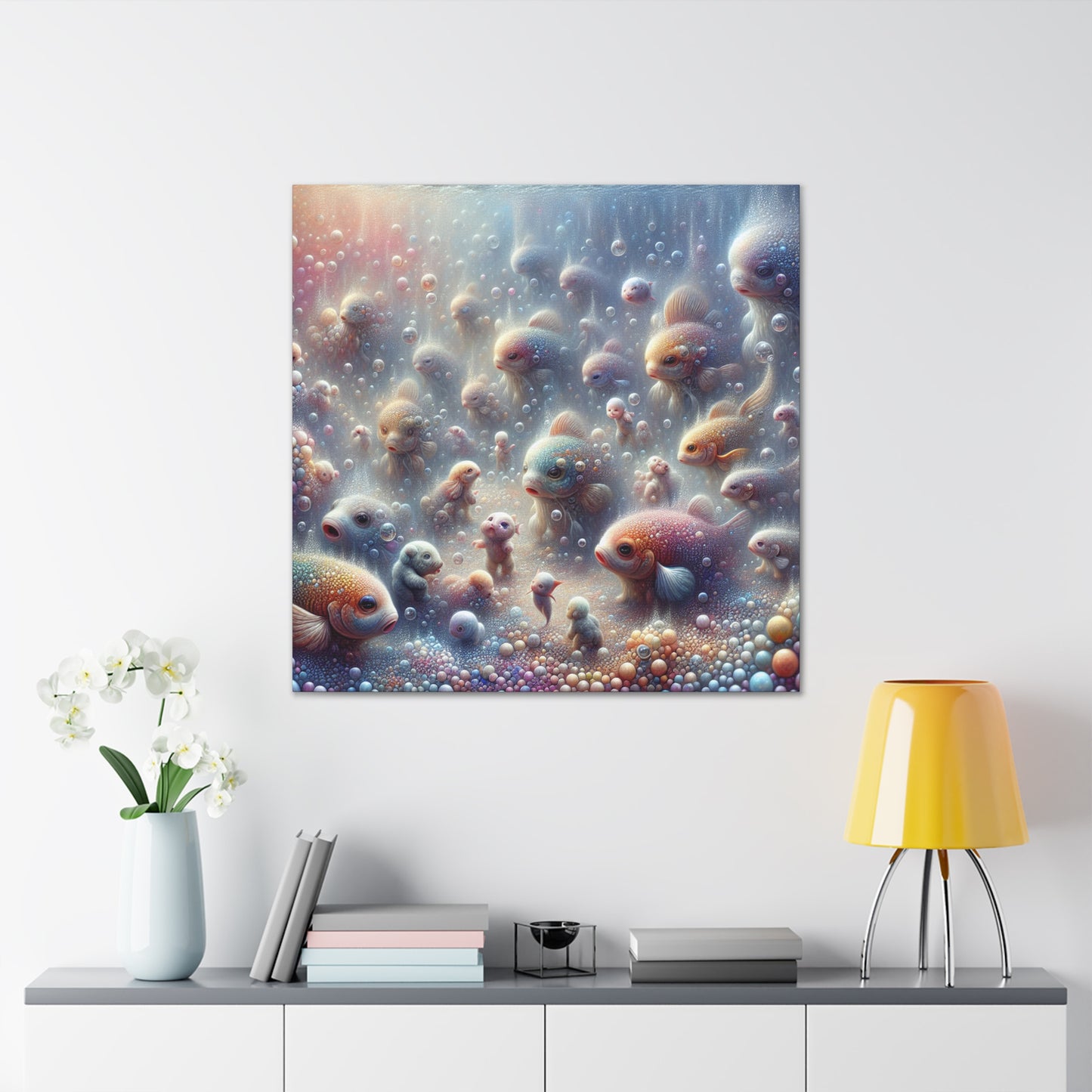 Aquatic Harmony Revolutionized - Canvas