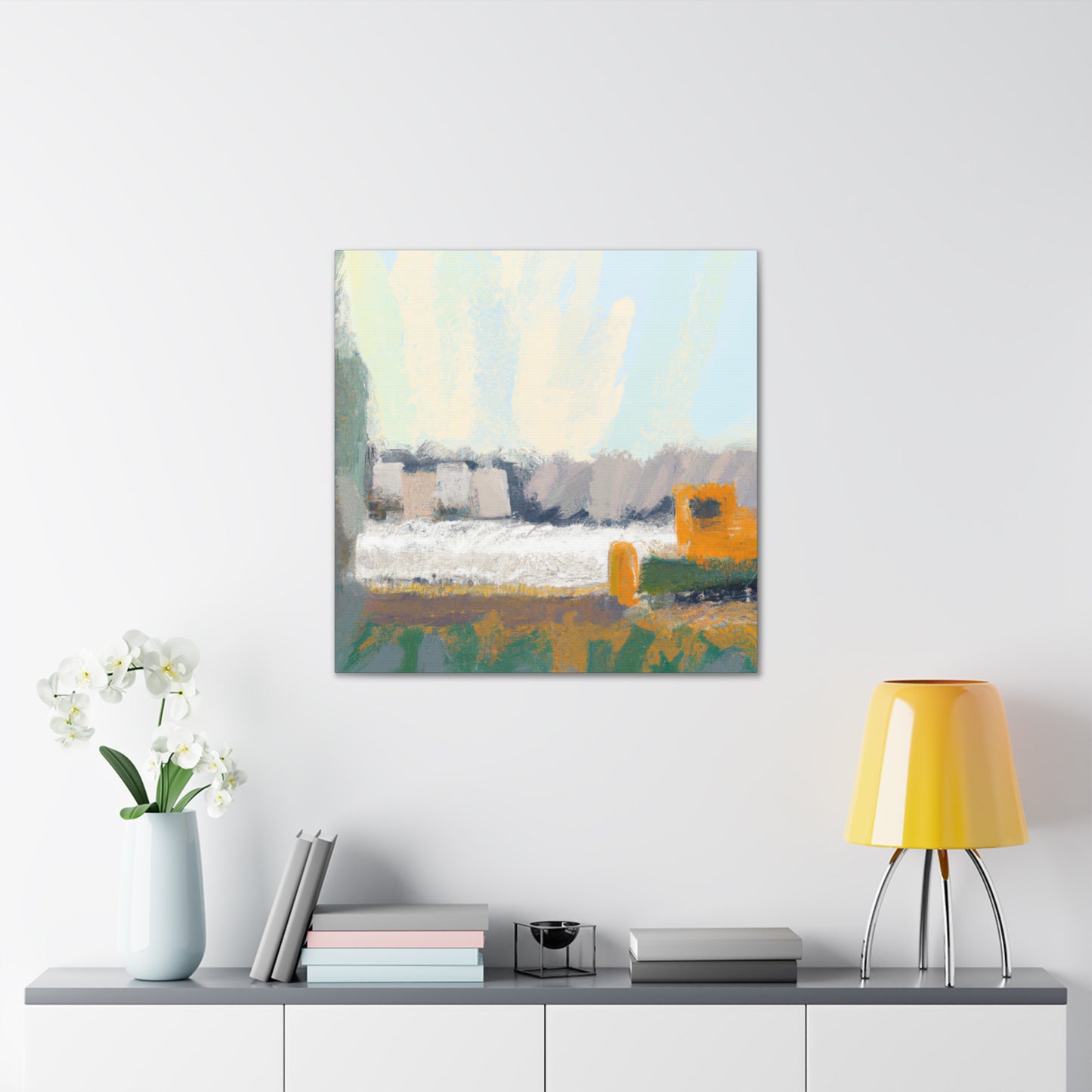 Combine Harvester Dream - Canvas