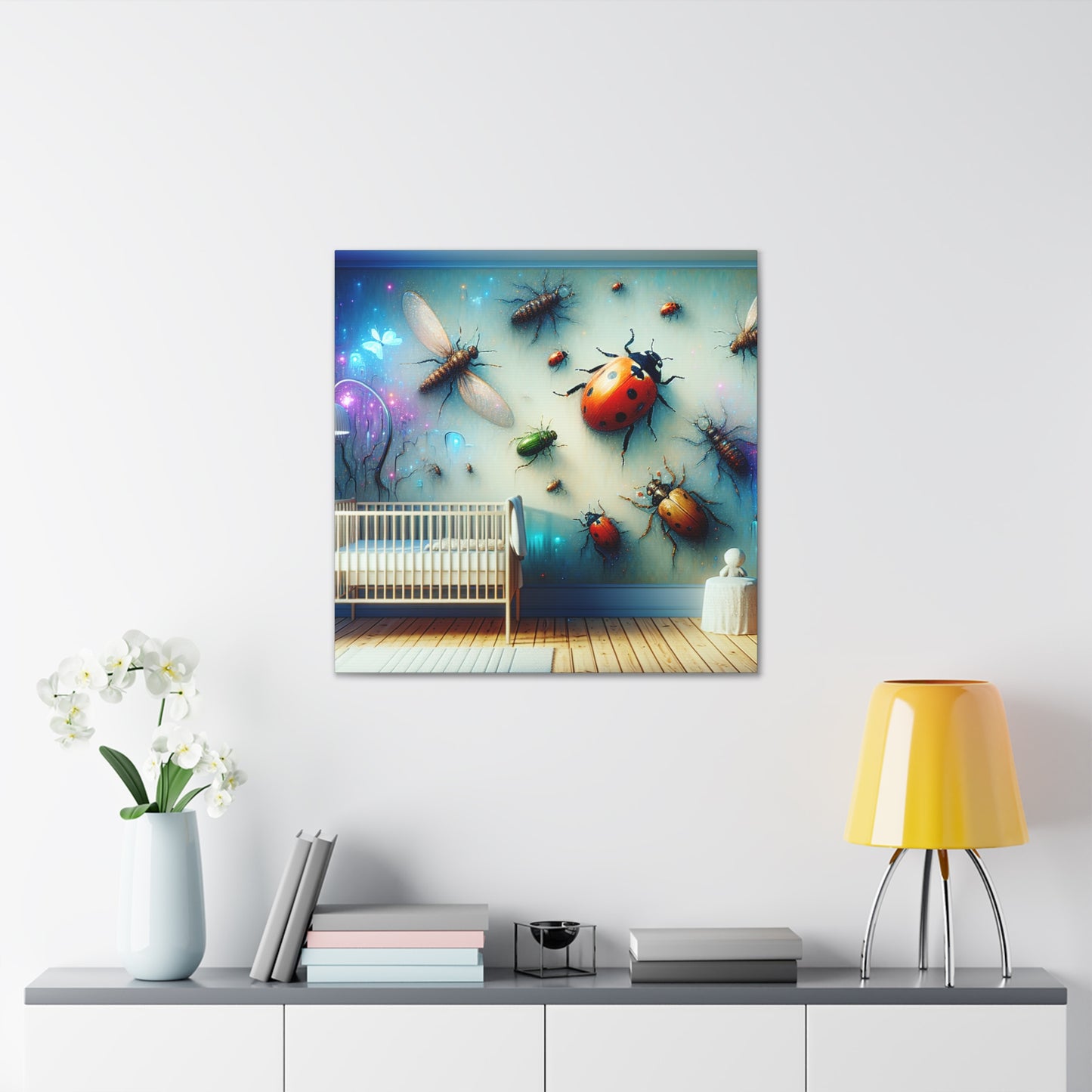 "Enchanted Garden Symphony" - Canvas