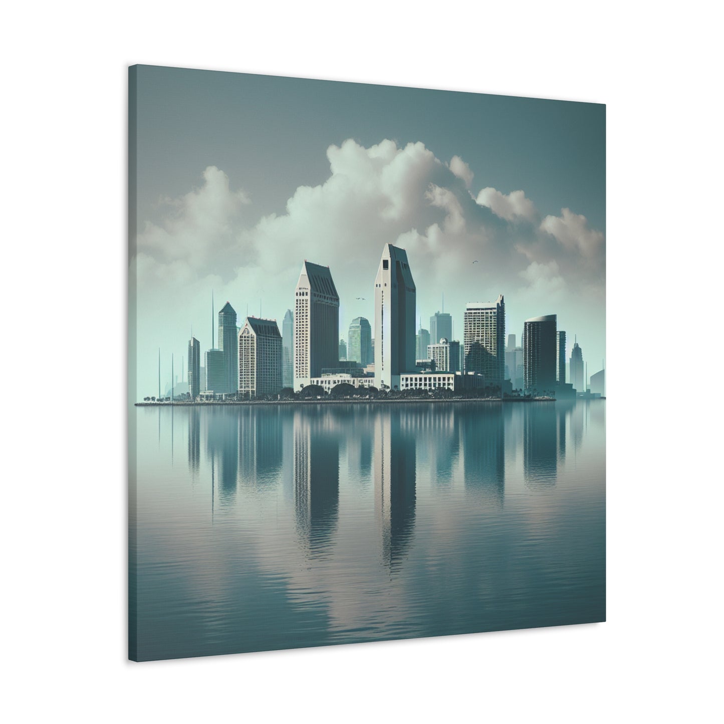 "Serene San Diego Simplicity" - Canvas