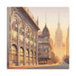 "Enchanting Golden City" - Canvas