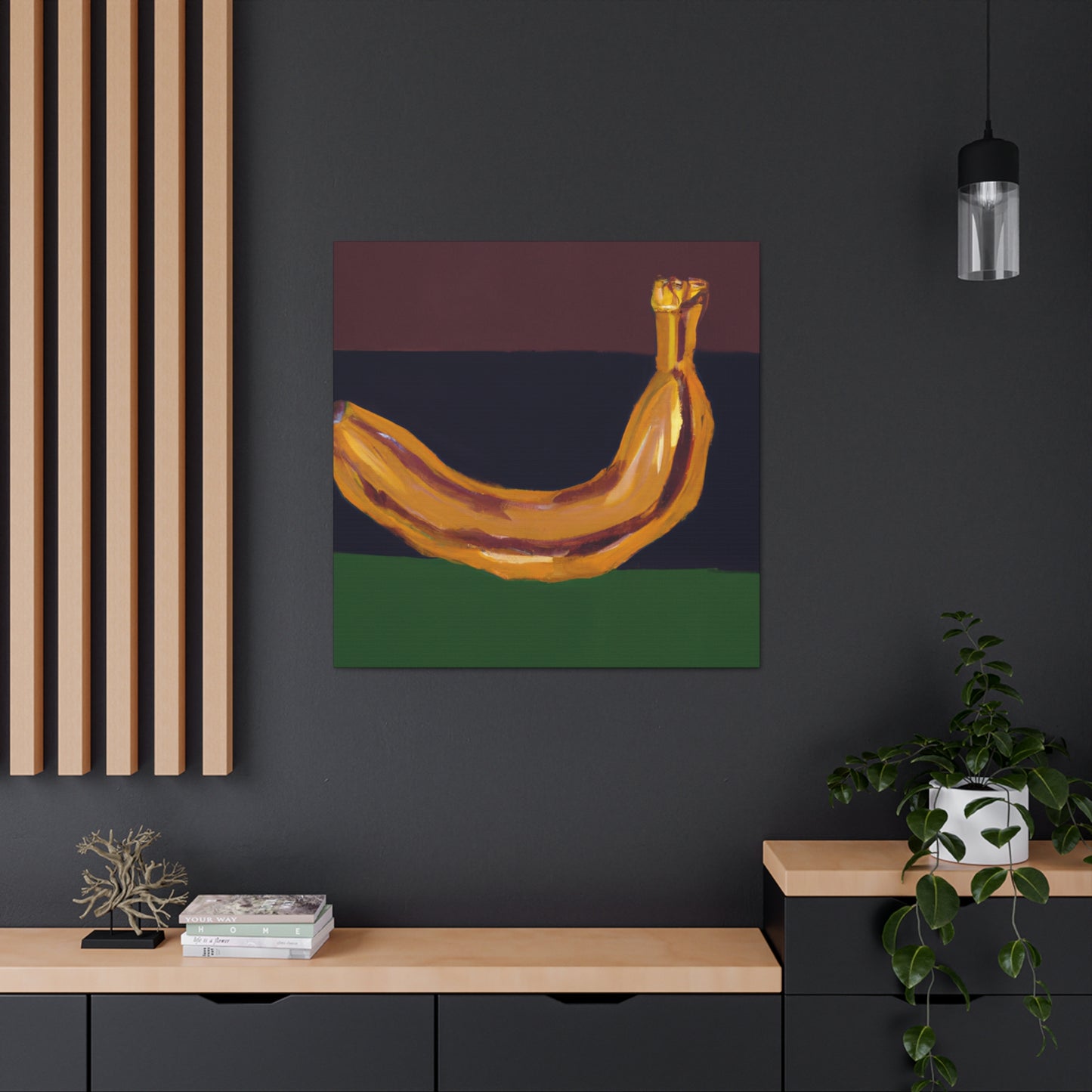 "Banana Still Life Scene" - Canvas