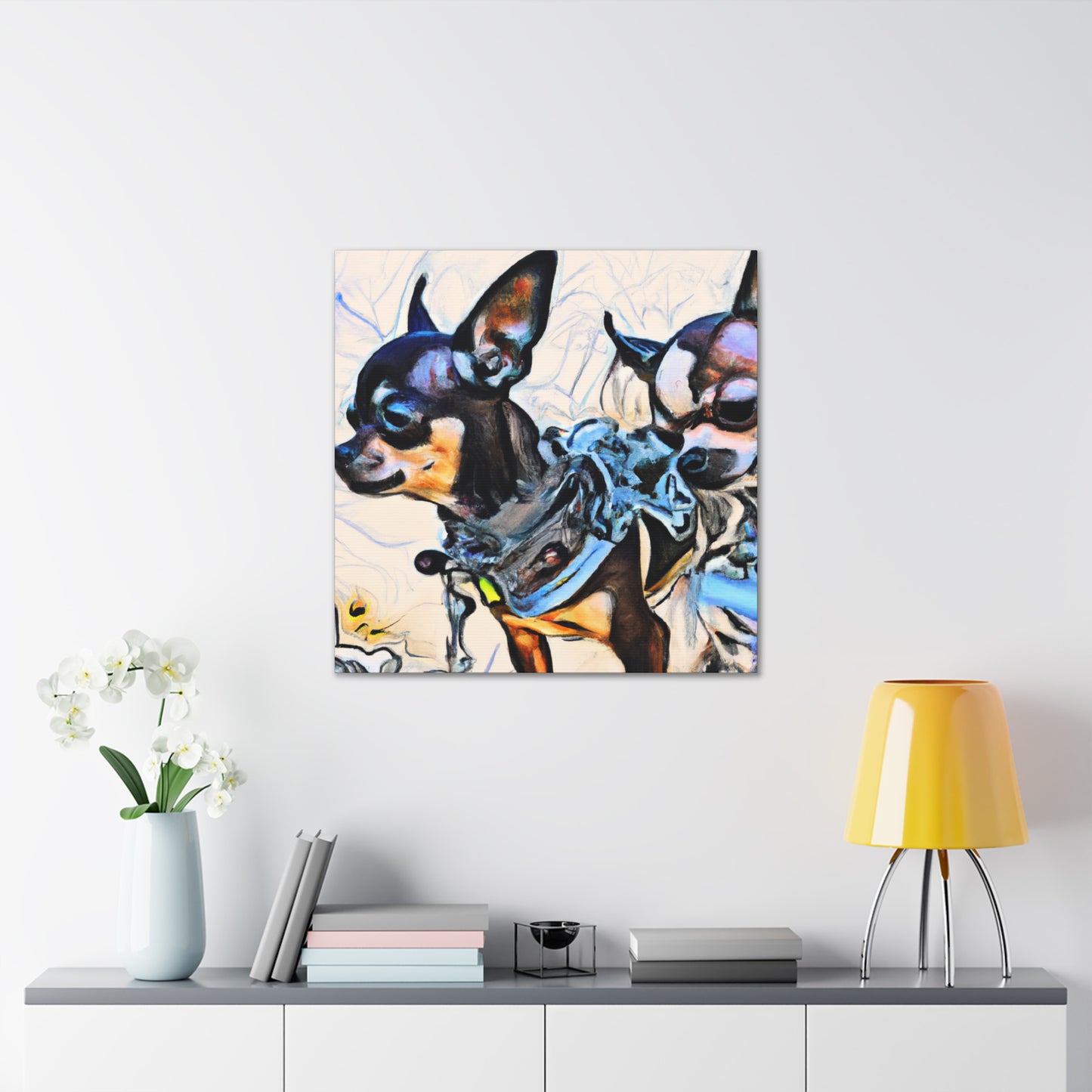 Chihuahua in Abstraction - Canvas