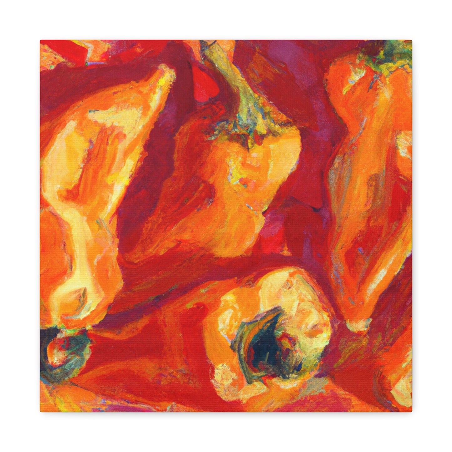 "Peppers in Neoclassicism" - Canvas