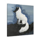 Arctic Fox Symphony - Canvas