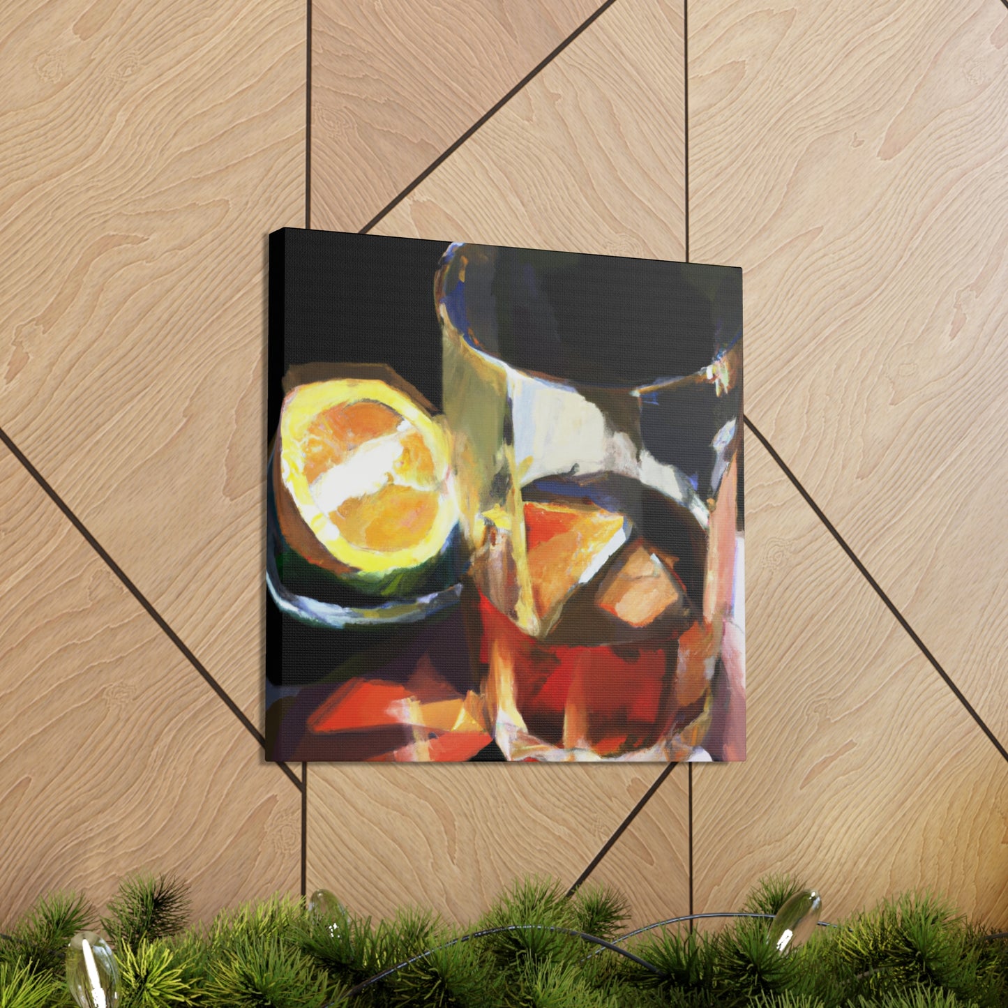 Drinking Impressions Abound - Canvas