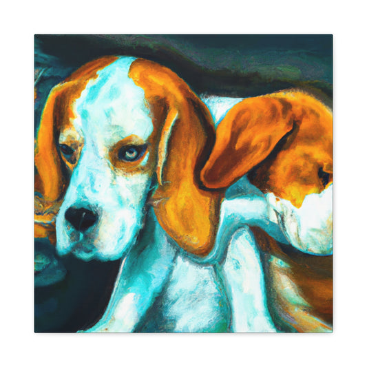 Beagle in Surrealism - Canvas