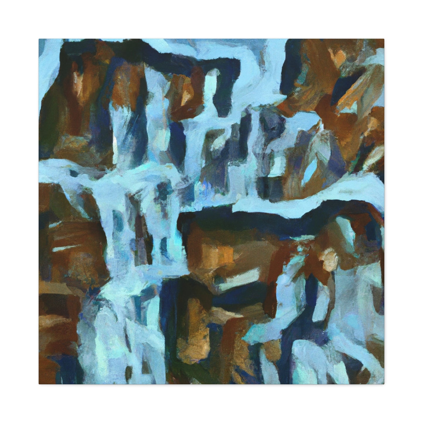 Waterfall in Splendor - Canvas