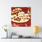 Cheese and Grapes Ablaze - Canvas